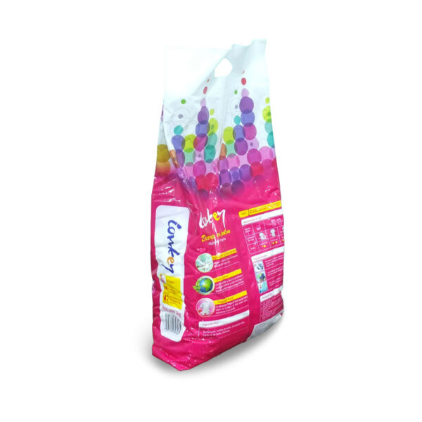 detergente en polvo aroma floral Lonkey biodegradable